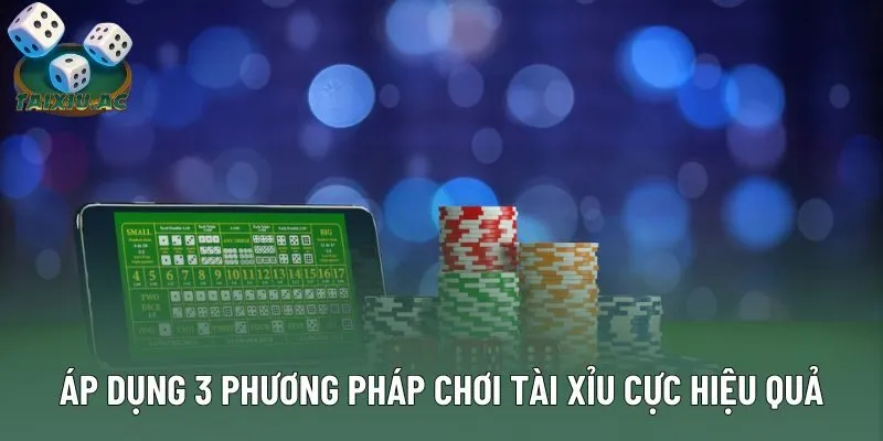 Áp dụng 3 phương pháp chơi tài xỉu cực hiệu quả