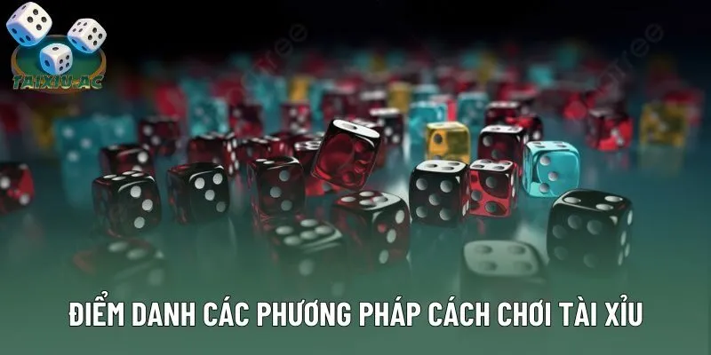 Điểm danh các phương pháp cách chơi tài xỉu