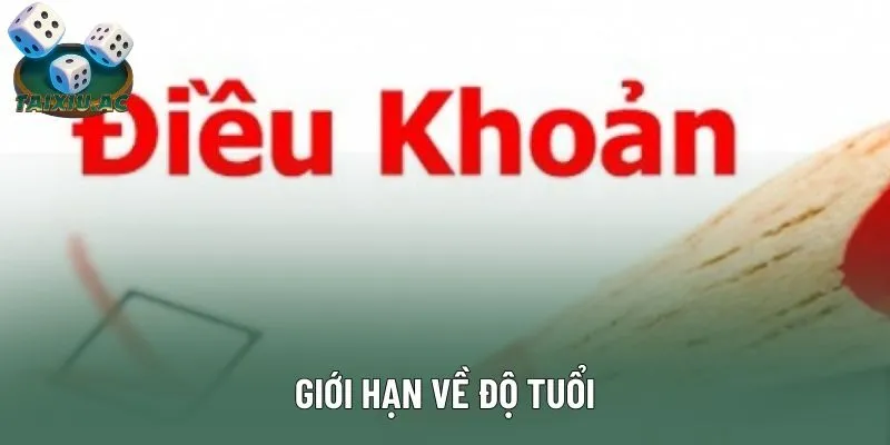 Giới hạn về độ tuổi