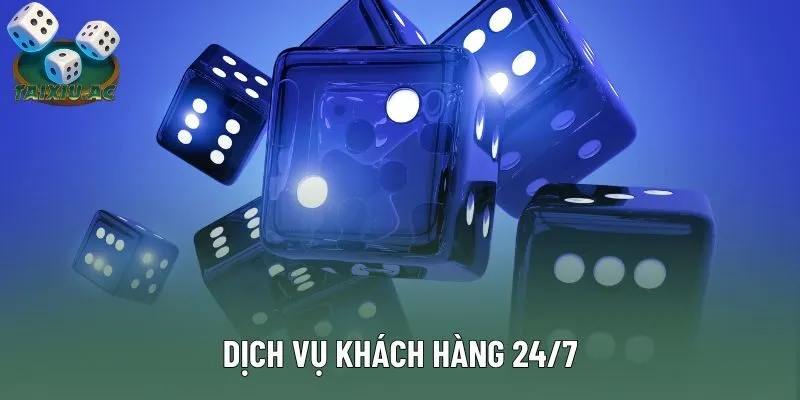 Trải nghiệm dịch vụ khách hàng 24/7 siêu tận tâm từ nhà cái