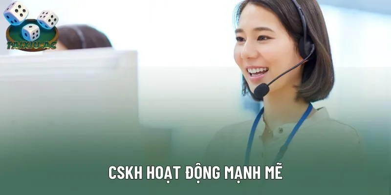 CSKH hoạt động mạnh mẽ