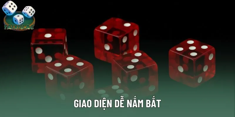 Giao diện dễ nắm bắt