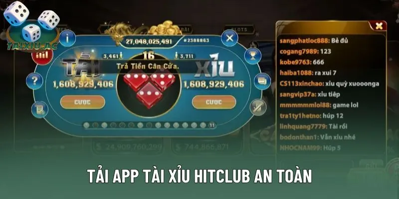 Trả lời câu hỏi về tải app tài xỉu Hitclub