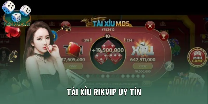 RikVip đem đến nhiều phiên bản tài xỉu hấp dẫn