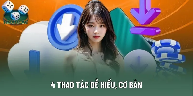 4 thao tác dễ hiểu, cơ bản
